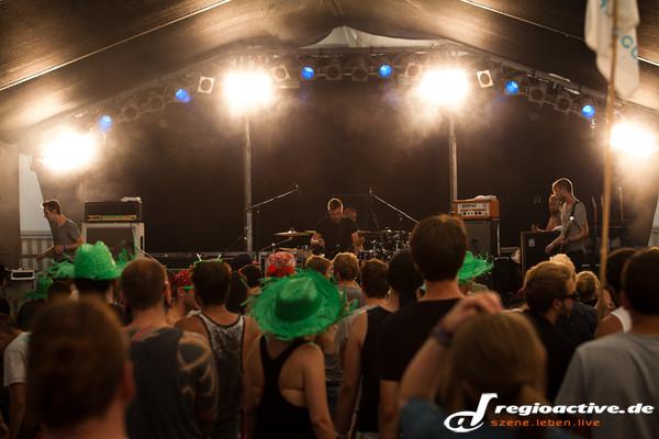 Heiß - Mini-Rock-Festival 2014: 65Daysofstatic live in Horb am Neckar 