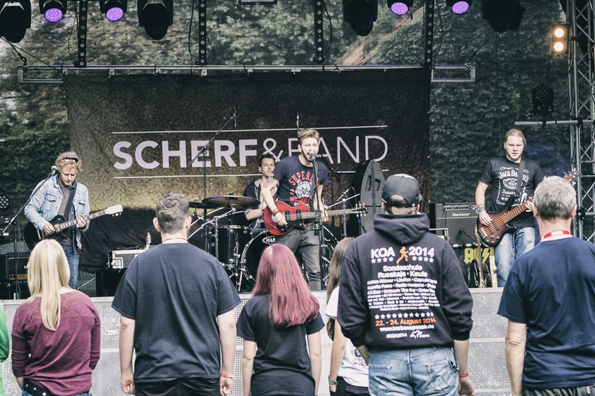 Scherf und Band (live beim Karben Open Air, 2014)