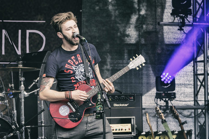 Verschärft - Fotos: Scherf und Band live beim Karben Open Air 2014 